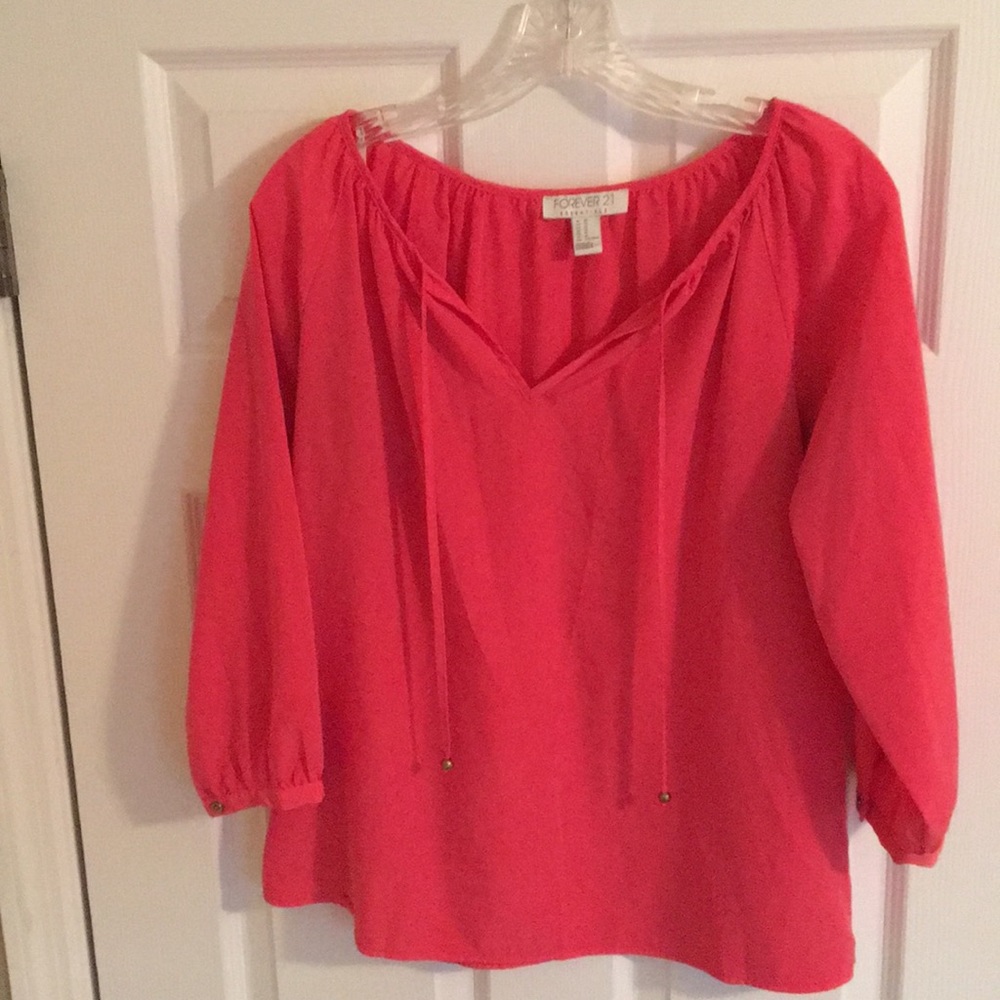 Pink blouse